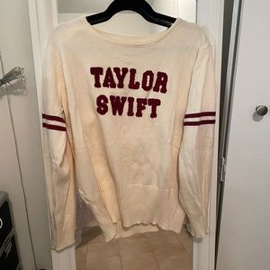 Taylor Swift Red varsity sweater